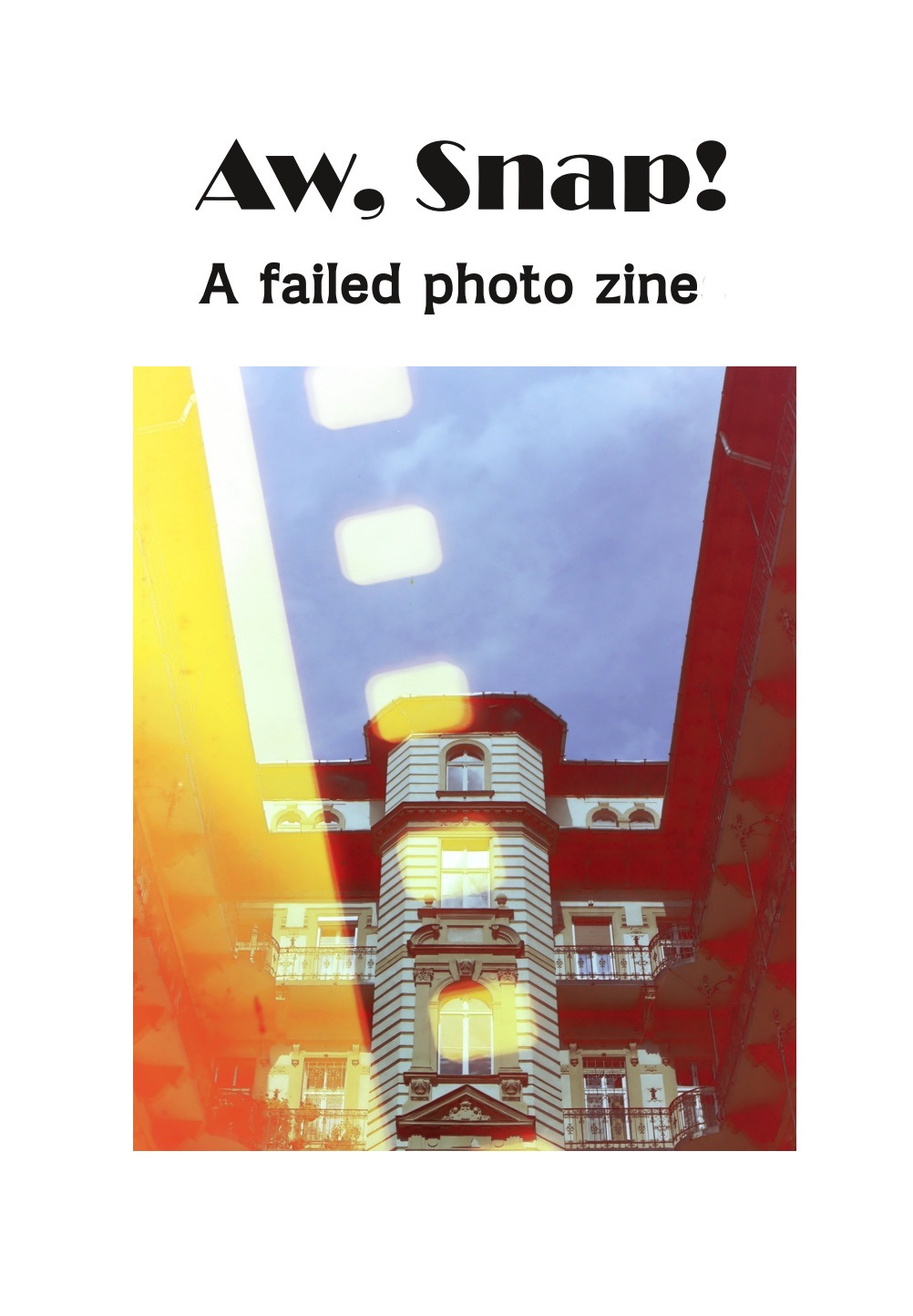 Cover of Aw, snap!