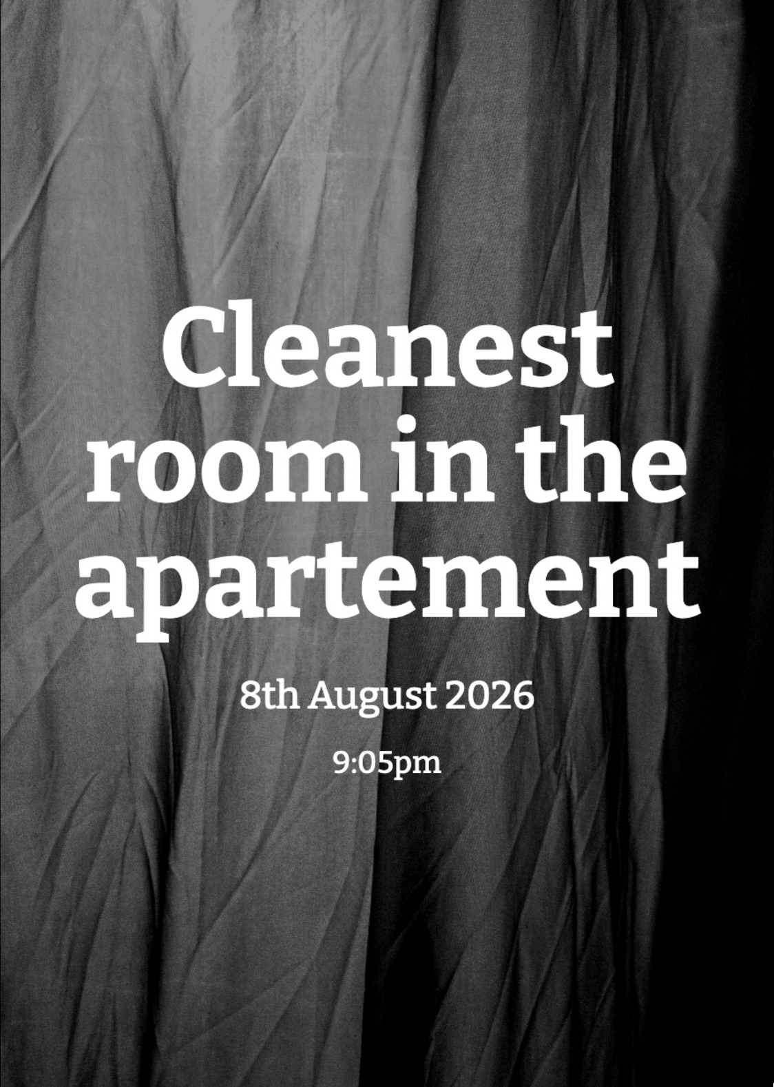 Cover of Cleanest Room In The Apartment